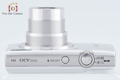 【中古】Canon キヤノン IXY 200 シルバー コンパクトデジタルカメラ