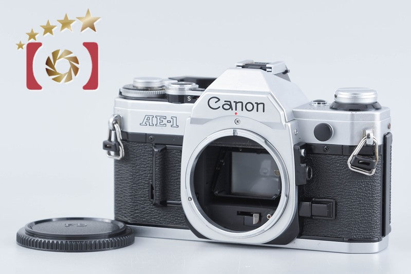【中古】Canon キヤノン AE-1 シルバー フィルム一眼レフカメラ