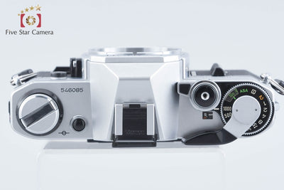 【中古】Canon キヤノン AE-1 シルバー フィルム一眼レフカメラ