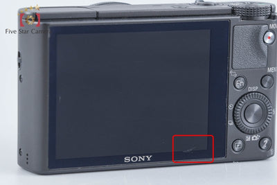 【中古】SONY ソニー Cyber-Shot RX100 DSC-RX100 デジタルスチルカメラ 元箱付き 多言語対応