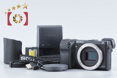 【中古】SONY ソニー α NEX-7 ブラック ミラーレス一眼カメラ シャッター回数僅少 多言語対応