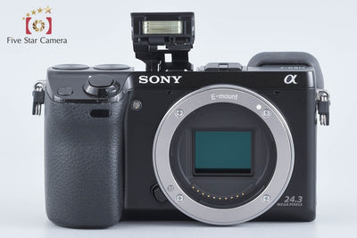 【中古】SONY ソニー α NEX-7 ブラック ミラーレス一眼カメラ シャッター回数僅少 多言語対応