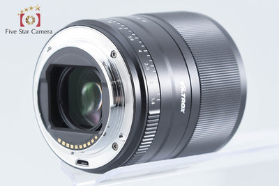 【中古】VILTROX ビルトロックス AF 33mm f/1.4 STM ED IF ソニーEマウント用 元箱付き