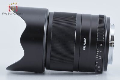 【中古】VILTROX ビルトロックス AF 33mm f/1.4 STM ED IF ソニーEマウント用 元箱付き