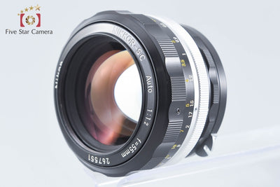 【中古】Nikon ニコン NIKKOR-S.C Auto 55mm f/1.2