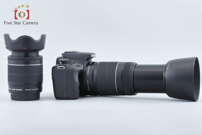 【中古】Canon キヤノン EOS Kiss X7 ダブルズームキット ブラック
