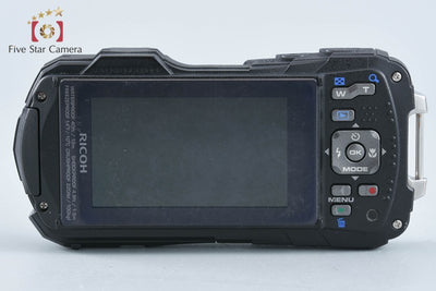 【中古】RICOH リコー PENTAX ペンタックス WG-30 ブラック 防水アクションカメラ シャッター回数僅少