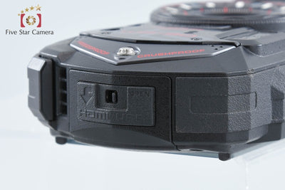 【中古】RICOH リコー PENTAX ペンタックス WG-30 ブラック 防水アクションカメラ シャッター回数僅少