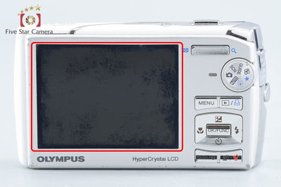 【中古】OLYMPUS オリンパス μ1020 リリーホワイト コンパクトデジタルカメラ