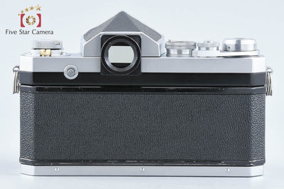 【中古】Nikon ニコン F アイレベル 中期 シルバー フィルム一眼レフカメラ