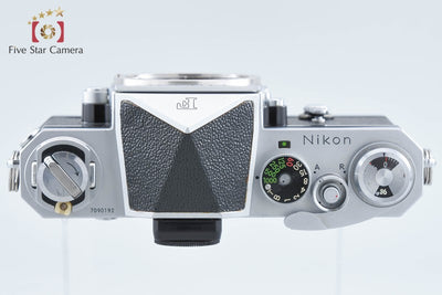 【中古】Nikon ニコン F アイレベル 中期 シルバー フィルム一眼レフカメラ