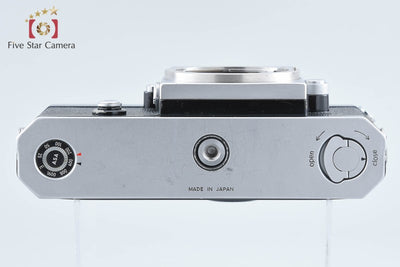 【中古】Nikon ニコン F アイレベル 中期 シルバー フィルム一眼レフカメラ