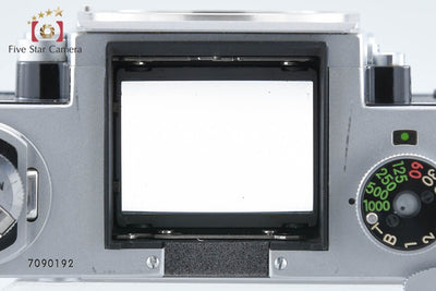 【中古】Nikon ニコン F アイレベル 中期 シルバー フィルム一眼レフカメラ