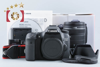 【中古】Canon キヤノン EOS 70D EF-S 18-135 IS STM レンズキット 元箱付き