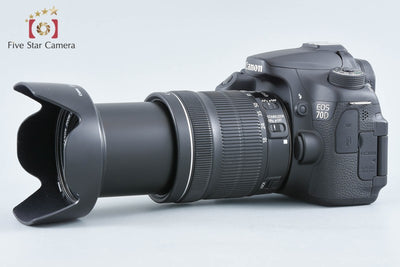 【中古】Canon キヤノン EOS 70D EF-S 18-135 IS STM レンズキット 元箱付き