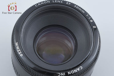 【中古】Canon キヤノン EF 50mm f/1.8 II