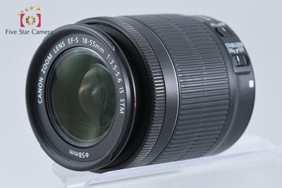 【中古】Canon キヤノン EF-S 18-55mm f/3.5-5.6 IS STM