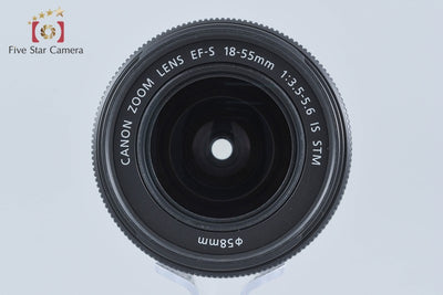 【中古】Canon キヤノン EF-S 18-55mm f/3.5-5.6 IS STM