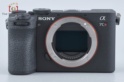 【中古】SONY ソニー α7CR ILCE-7CR ブラック ミラーレス一眼カメラ 海外版 シャッター回数僅少