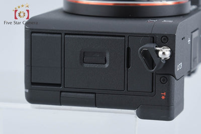 【中古】SONY ソニー α7CR ILCE-7CR ブラック ミラーレス一眼カメラ 海外版 シャッター回数僅少