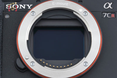 【中古】SONY ソニー α7CR ILCE-7CR ブラック ミラーレス一眼カメラ 海外版 シャッター回数僅少