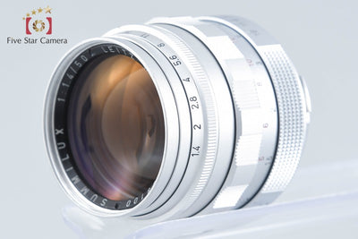 【中古】Leica ライカ SUMMILUX 50mm f/1.4 初期型 ライカMマウント 2026.9月 オーバーホール済み