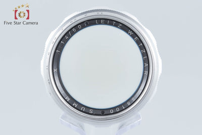【中古】Leica ライカ SUMMILUX 50mm f/1.4 初期型 ライカMマウント 2026.9月 オーバーホール済み