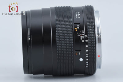 【中古】CONTAX コンタックス 645 Carl Zeiss Planar 80mm f/2 T* 2026.9月 オーバーホール済み