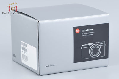 【中古】Leica ライカ D-LUX Typ 109 ブラック 18471 コンパクトデジタルカメラ 元箱付き