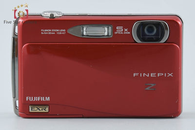 【中古】FUJIFILM 富士フイルム FINEPIX Z700EXR レッド コンパクトデジタルカメラ 元箱付き