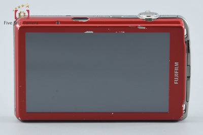 【中古】FUJIFILM 富士フイルム FINEPIX Z700EXR レッド コンパクトデジタルカメラ 元箱付き