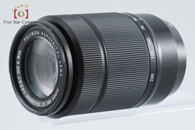 【中古】FUJIFILM 富士フイルム XC 50-230mm f/4.5-6.7 OIS II ASPHERICAL ブラック