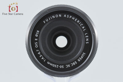 【中古】FUJIFILM 富士フイルム XC 50-230mm f/4.5-6.7 OIS II ASPHERICAL ブラック