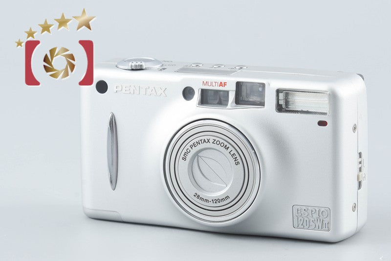 【中古】PENTAX ペンタックス ESPIO 120SWII シルバー コンパクトフィルムカメラ