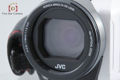 【中古】JVC ケンウッド Everio R GZ-R400 パールホワイト デジタルビデオカメラ