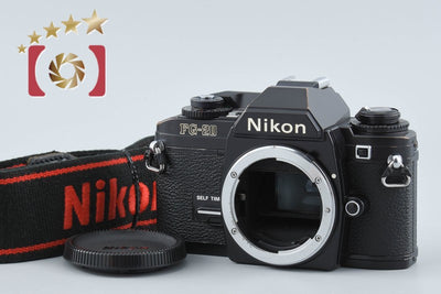 【中古】Nikon ニコン FG-20 ブラック フィルム一眼レフカメラ