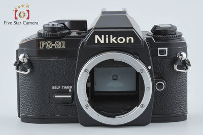 【中古】Nikon ニコン FG-20 ブラック フィルム一眼レフカメラ