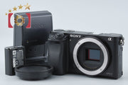 【中古】SONY ソニー α6000 ILCE-6000 ブラック ミラーレス一眼カメラ 多言語対応