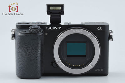 【中古】SONY ソニー α6000 ILCE-6000 ブラック ミラーレス一眼カメラ 多言語対応