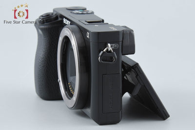 【中古】SONY ソニー α6000 ILCE-6000 ブラック ミラーレス一眼カメラ 多言語対応