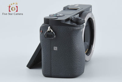 【中古】SONY ソニー α6000 ILCE-6000 ブラック ミラーレス一眼カメラ 多言語対応