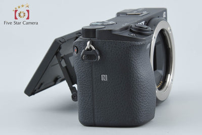 【中古】SONY ソニー α6400 ILCE-6400 ブラック ミラーレス一眼カメラ 多言語対応