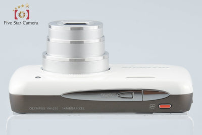 【中古】OLYMPUS オリンパス VH-210 ホワイト コンパクトデジタルカメラ