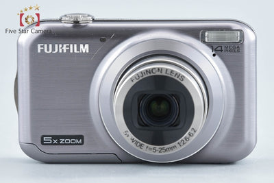 【中古】FUJIFILM 富士フイルム FINEPIX JX300 シルバー コンパクトデジタルカメラ 元箱付き
