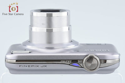 【中古】FUJIFILM 富士フイルム FINEPIX JX300 シルバー コンパクトデジタルカメラ 元箱付き
