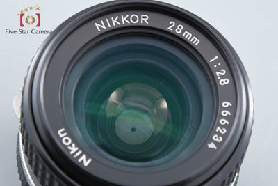 【中古】Nikon ニコン Ai-S NIKKOR 28mm f/2.8