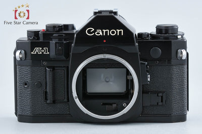 【中古】Canon キヤノン A-1 ブラック フィルム一眼レフカメラ