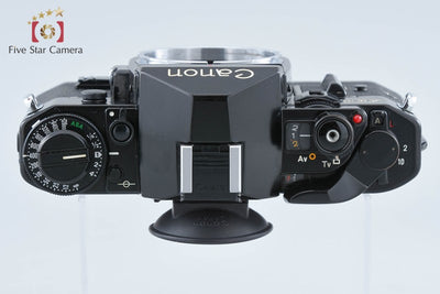【中古】Canon キヤノン A-1 ブラック フィルム一眼レフカメラ