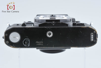 【中古】Canon キヤノン A-1 ブラック フィルム一眼レフカメラ