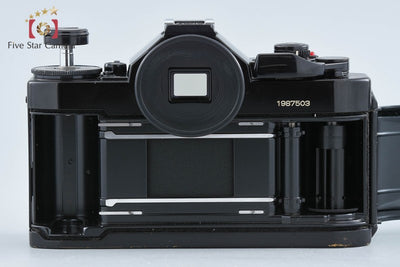 【中古】Canon キヤノン A-1 ブラック フィルム一眼レフカメラ